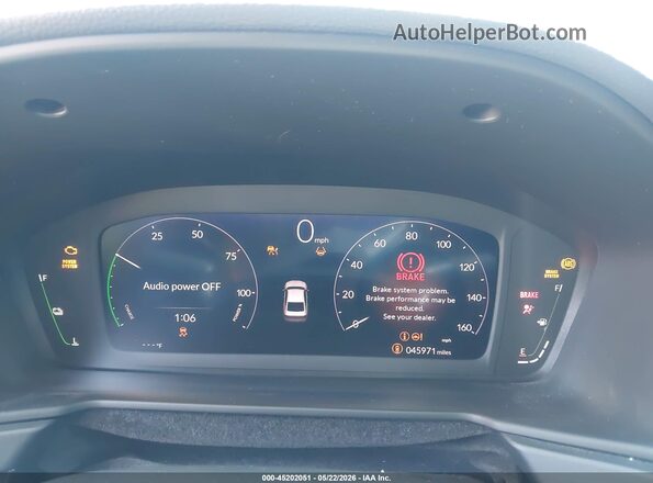 1HGCY2F53RA046614 2024 HONDA ACCORD Gray უკანა სავარძლების ხედი