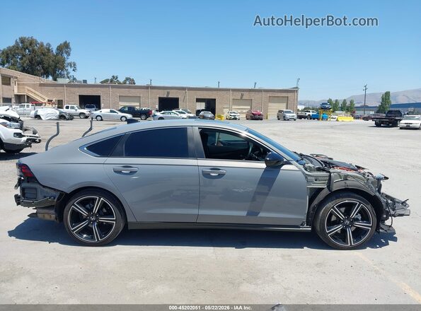 1HGCY2F53RA046614 2024 HONDA ACCORD Gray ხელსაწყოთა პანელის ხედი
