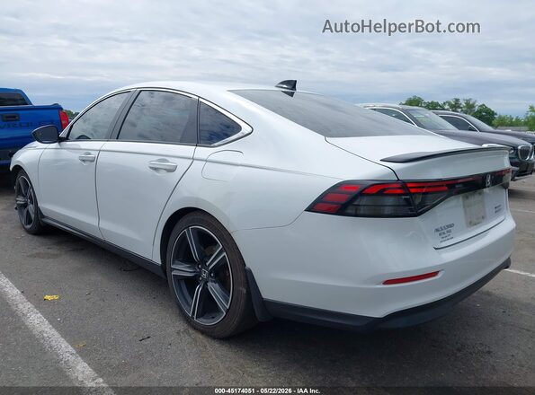 1HGCY2F54PA030676 2023 HONDA ACCORD White Հետևի ձախ