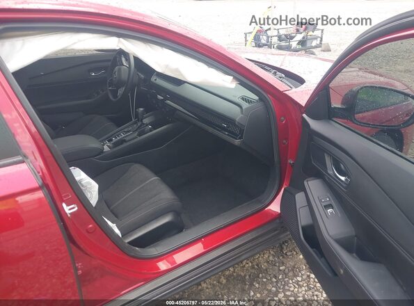 1HGCY2F54PA063466 2023 HONDA ACCORD Burgundy წინა სალონის ხედი