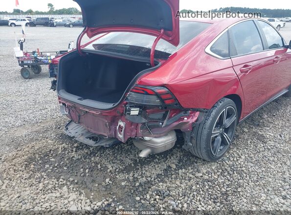 1HGCY2F54PA063466 2023 HONDA ACCORD Burgundy წინა ხედი