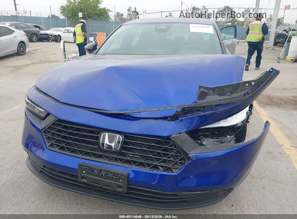 1HGCY2F54RA038019 2024 HONDA ACCORD Синий Вид спереди