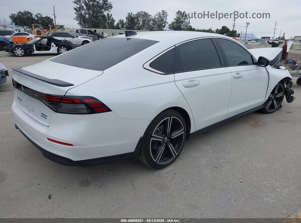 1HGCY2F54RA041390 2024 HONDA ACCORD White Tył prawy