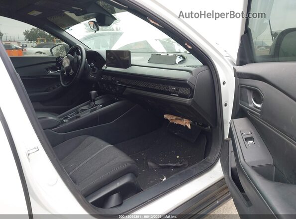 1HGCY2F54RA041390 2024 HONDA ACCORD White Widok wnętrza z przodu