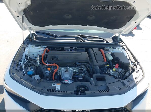 1HGCY2F54RA042359 2024 HONDA ACCORD HYBRID White Widok z tyłu