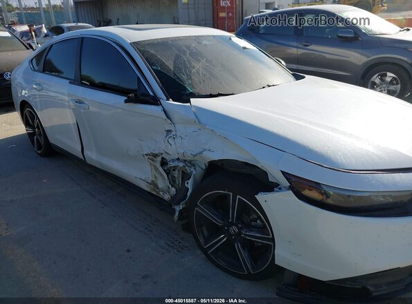 1HGCY2F54SA020416 2025 HONDA ACCORD White Widok z przodu