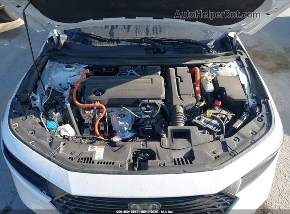 1HGCY2F54SA020416 2025 HONDA ACCORD White Widok z tyłu