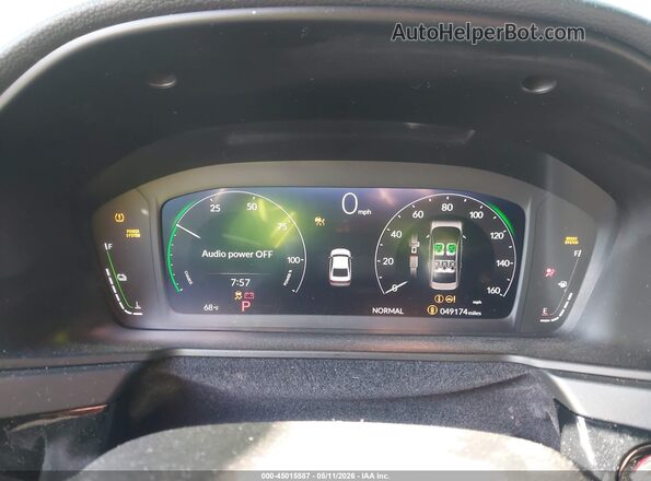 1HGCY2F54SA020416 2025 HONDA ACCORD White Widok tylnych siedzeń