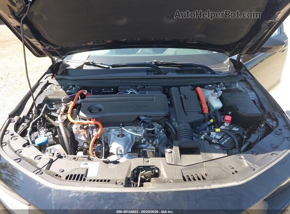 1HGCY2F54SA033246 2025 HONDA ACCORD HYBRID Black Vista trasera