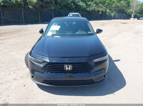 1HGCY2F54SA033246 2025 HONDA ACCORD HYBRID Black Vista del cuadro de instrumentos