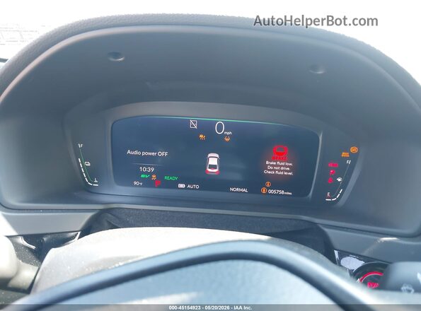 1HGCY2F54SA033246 2025 HONDA ACCORD HYBRID Black Vista de los asientos traseros