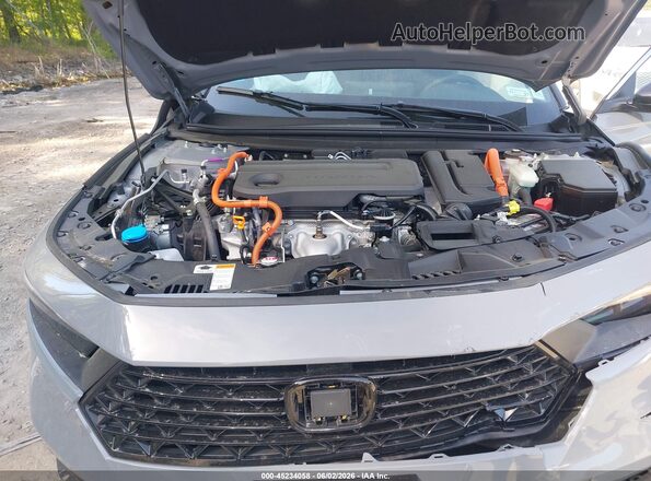 1HGCY2F54SA086870 2025 HONDA ACCORD Gray უკანა ხედი