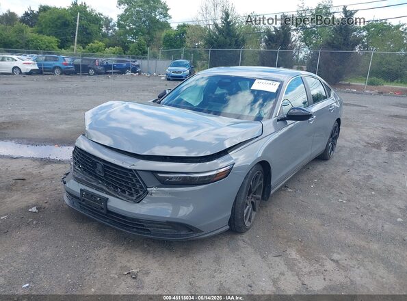 1HGCY2F55RA012786 2024 HONDA ACCORD Серый Передняя левая четверть
