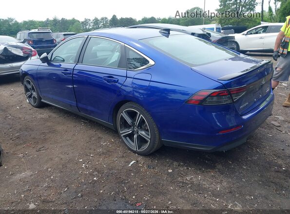 1HGCY2F55RA070221 2024 HONDA ACCORD Blue Tył lewy