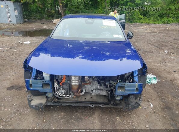 1HGCY2F55RA070221 2024 HONDA ACCORD Blue Widok zestawu wskaźników