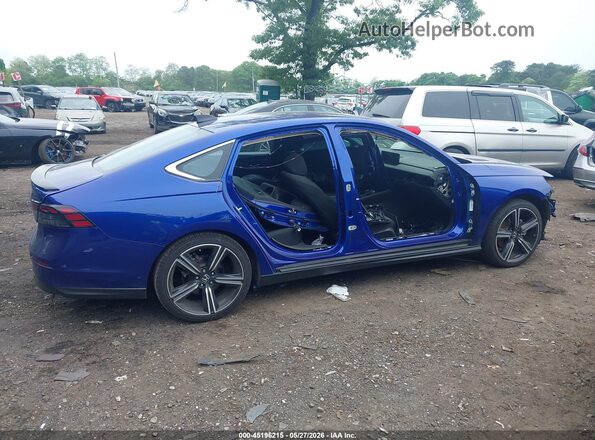 1HGCY2F55RA070221 2024 HONDA ACCORD Blue Widok wnętrza z tyłu
