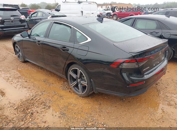 1HGCY2F55RA082966 2024 HONDA ACCORD Black Tył lewy