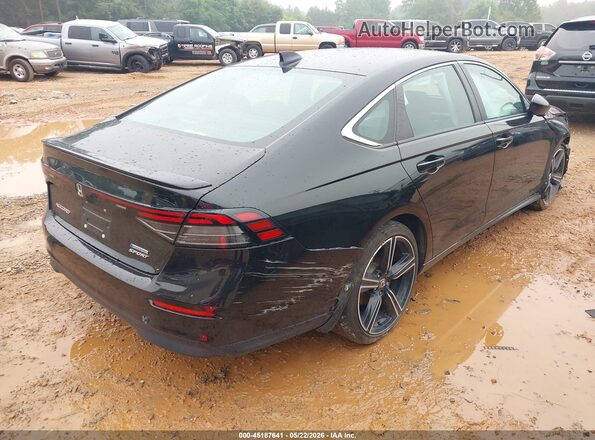 1HGCY2F55RA082966 2024 HONDA ACCORD Black Tył prawy