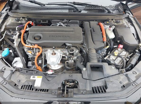 1HGCY2F55RA082966 2024 HONDA ACCORD Black Widok z tyłu
