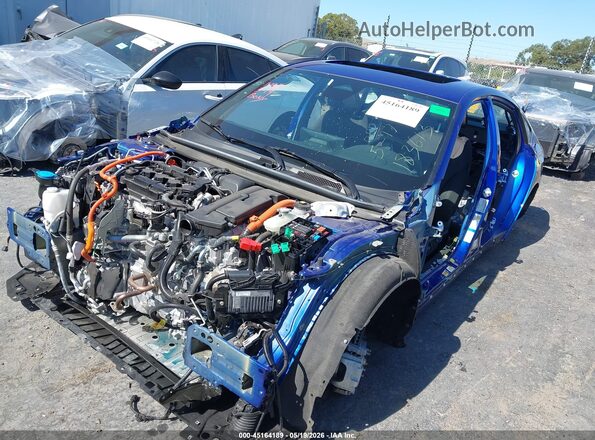 1HGCY2F55RA087326 2024 HONDA ACCORD Blue წინა მარცხენა ხედი სამი მეოთხედიდან