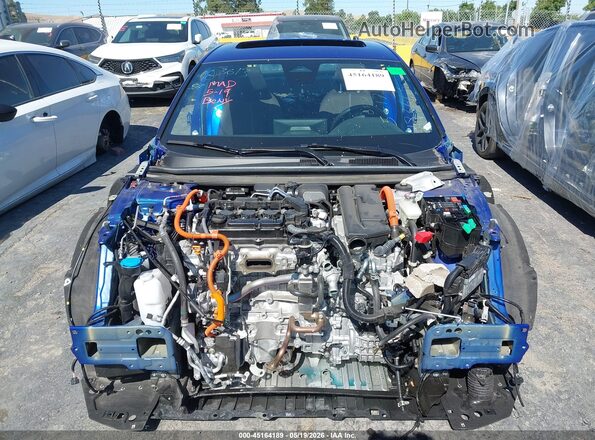 1HGCY2F55RA087326 2024 HONDA ACCORD Blue წინა პანელის ხედი