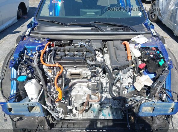 1HGCY2F55RA087326 2024 HONDA ACCORD Blue უკანა ხედი