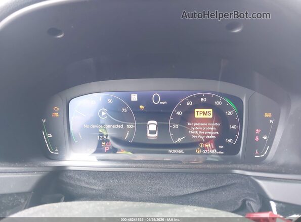 1HGCY2F55SA004791 2025 HONDA ACCORD Blue Vista de los asientos traseros