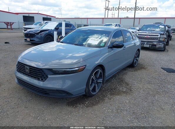 1HGCY2F55SA004791 2025 HONDA ACCORD Blue Vista tres cuartos delantera izquierda
