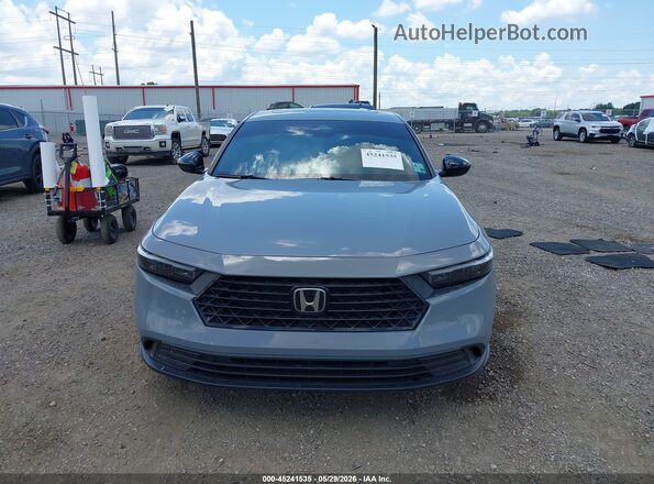 1HGCY2F55SA004791 2025 HONDA ACCORD Blue Vista del cuadro de instrumentos