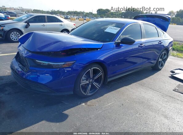 1HGCY2F55SA038259 2025 HONDA ACCORD Blue Front left