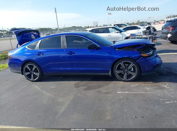 1HGCY2F55SA038259 2025 HONDA ACCORD Blue Rear interior view