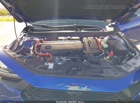 1HGCY2F55SA038259 2025 HONDA ACCORD Blue Rear view