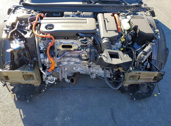 1HGCY2F55SA061864 2025 HONDA ACCORD Black Սալոնի հետևի տեսք
