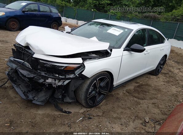 1HGCY2F56RA052133 2024 HONDA ACCORD HYBRID White 