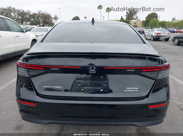 1HGCY2F56RA075895 2024 HONDA ACCORD HYBRID Black 
