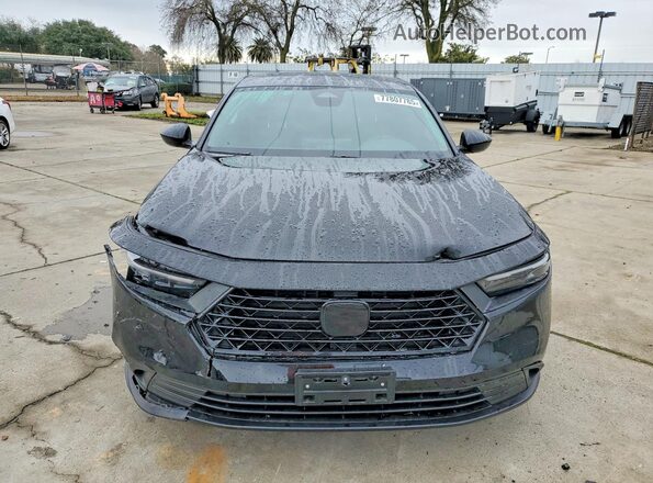 1HGCY2F56SA056558 2025 HONDA ACCORD Black Front view
