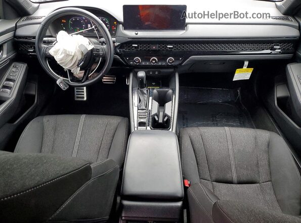 1HGCY2F56SA056558 2025 HONDA ACCORD Black Dashboard view
