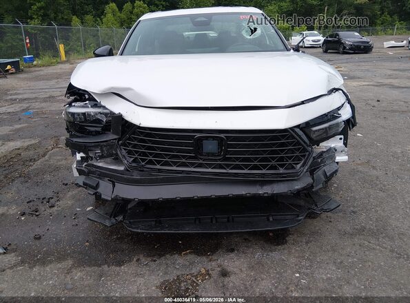 1HGCY2F56SA087955 2025 HONDA ACCORD Белый Вид спереди