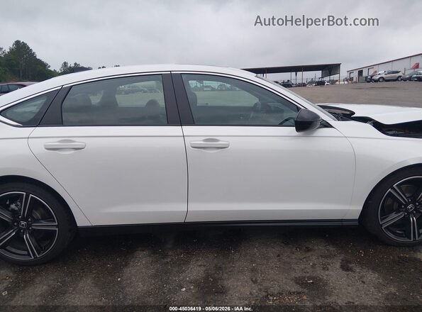 1HGCY2F56SA087955 2025 HONDA ACCORD Белый Панорамный вид салона 360°