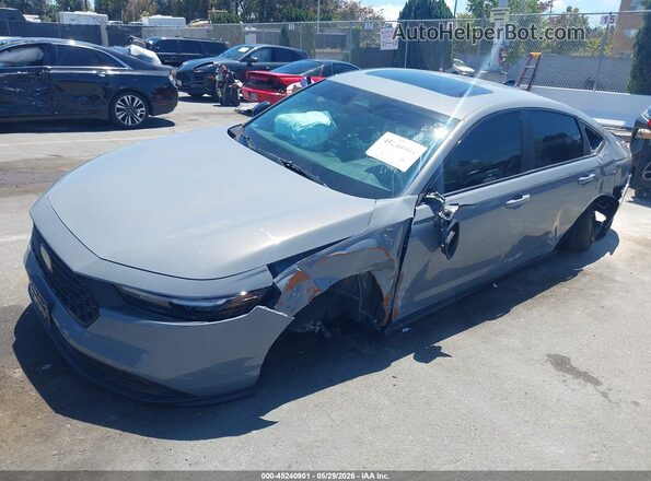 1HGCY2F57RA008254 2024 HONDA ACCORD Gray Front left