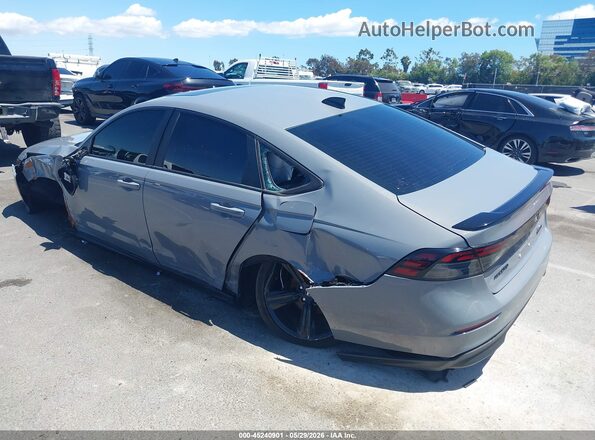 1HGCY2F57RA008254 2024 HONDA ACCORD Gray Rear left