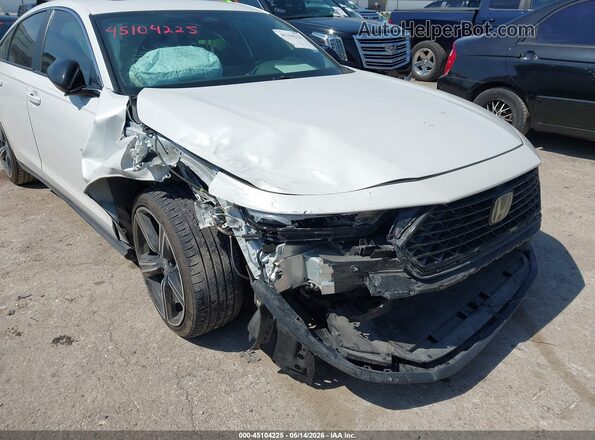 1HGCY2F57RA019108 2024 HONDA ACCORD White წინა ხედი