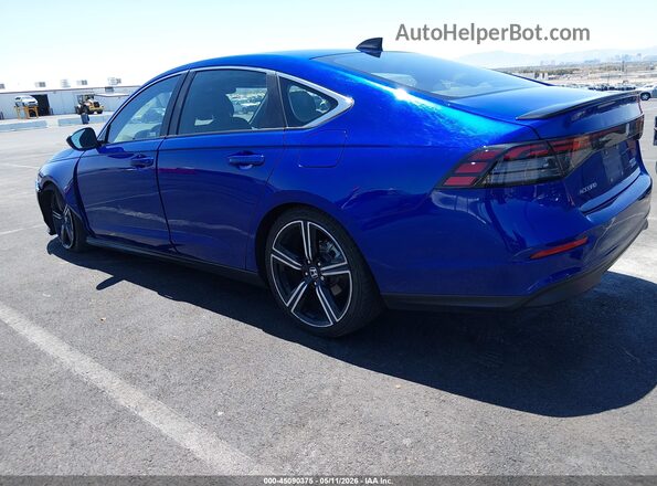 1HGCY2F58RA027072 2024 HONDA ACCORD Blue Trasero izquierdo