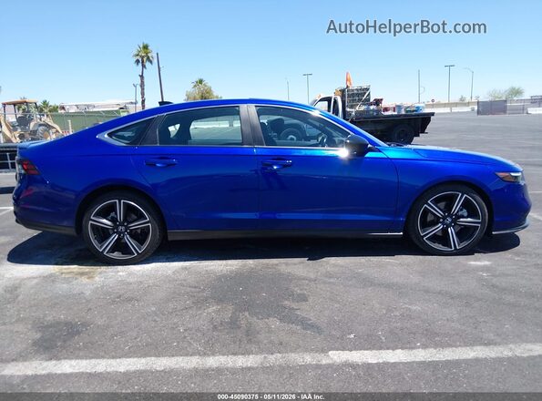 1HGCY2F58RA027072 2024 HONDA ACCORD Blue Vista del cuadro de instrumentos