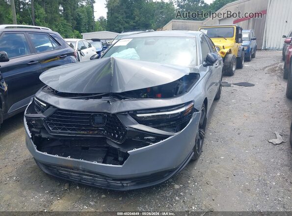 1HGCY2F58SA012108 2025 HONDA ACCORD Gray Առջևի ձախ երեք քառորդ տեսարան