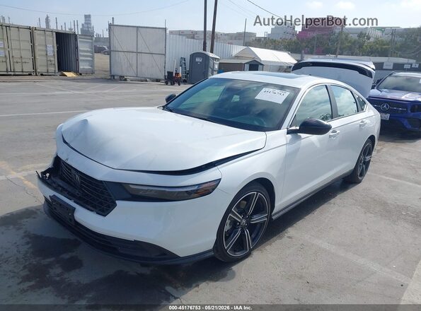 1HGCY2F58SA025425 2025 HONDA ACCORD Белый Передняя левая четверть