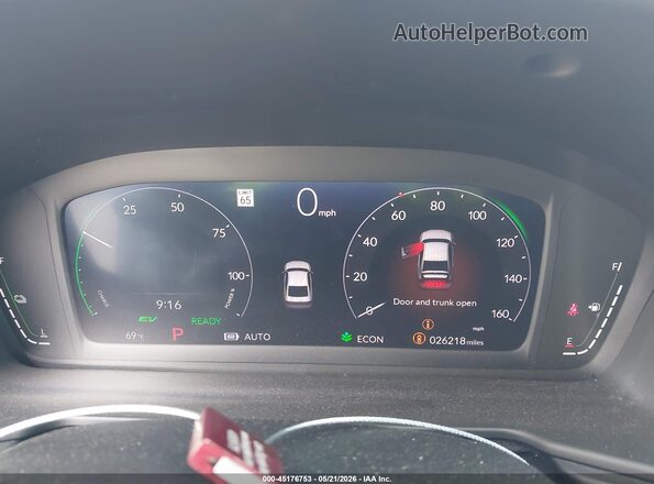 1HGCY2F58SA025425 2025 HONDA ACCORD Белый Вид задних сидений