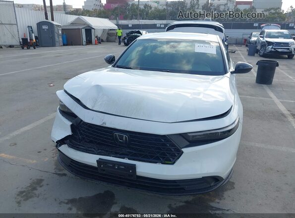 1HGCY2F58SA025425 2025 HONDA ACCORD Белый Вид спереди