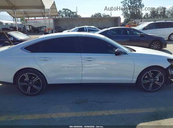 1HGCY2F58SA060109 2025 HONDA ACCORD HYBRID White 