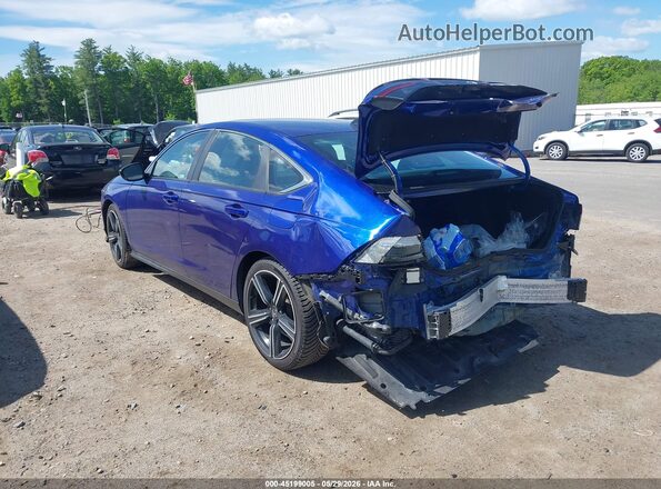 1HGCY2F59PA045285 2023 HONDA ACCORD Blue Задня ліва чверть